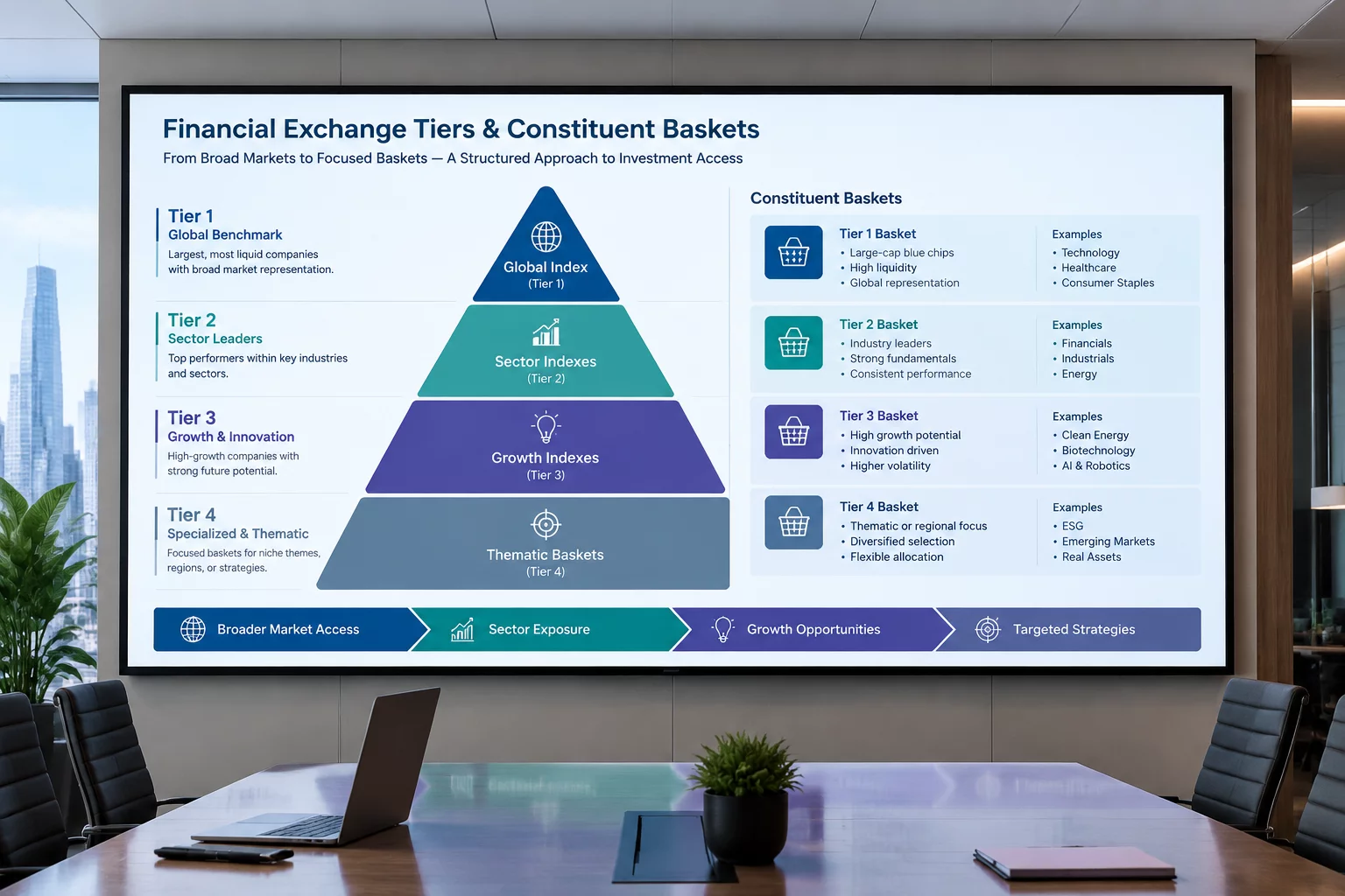Index Membership and Exchange Segmentation in Screeners